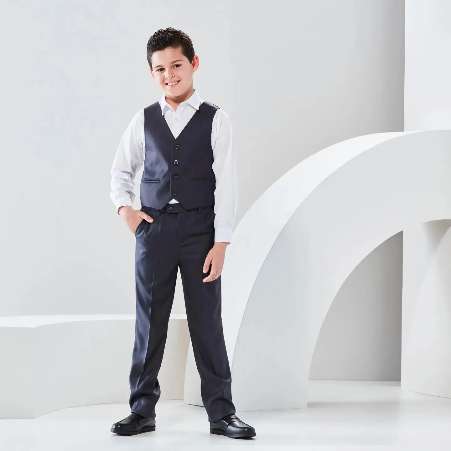 3 Piece Formal Navy Suit Set (8Y to 16Y)