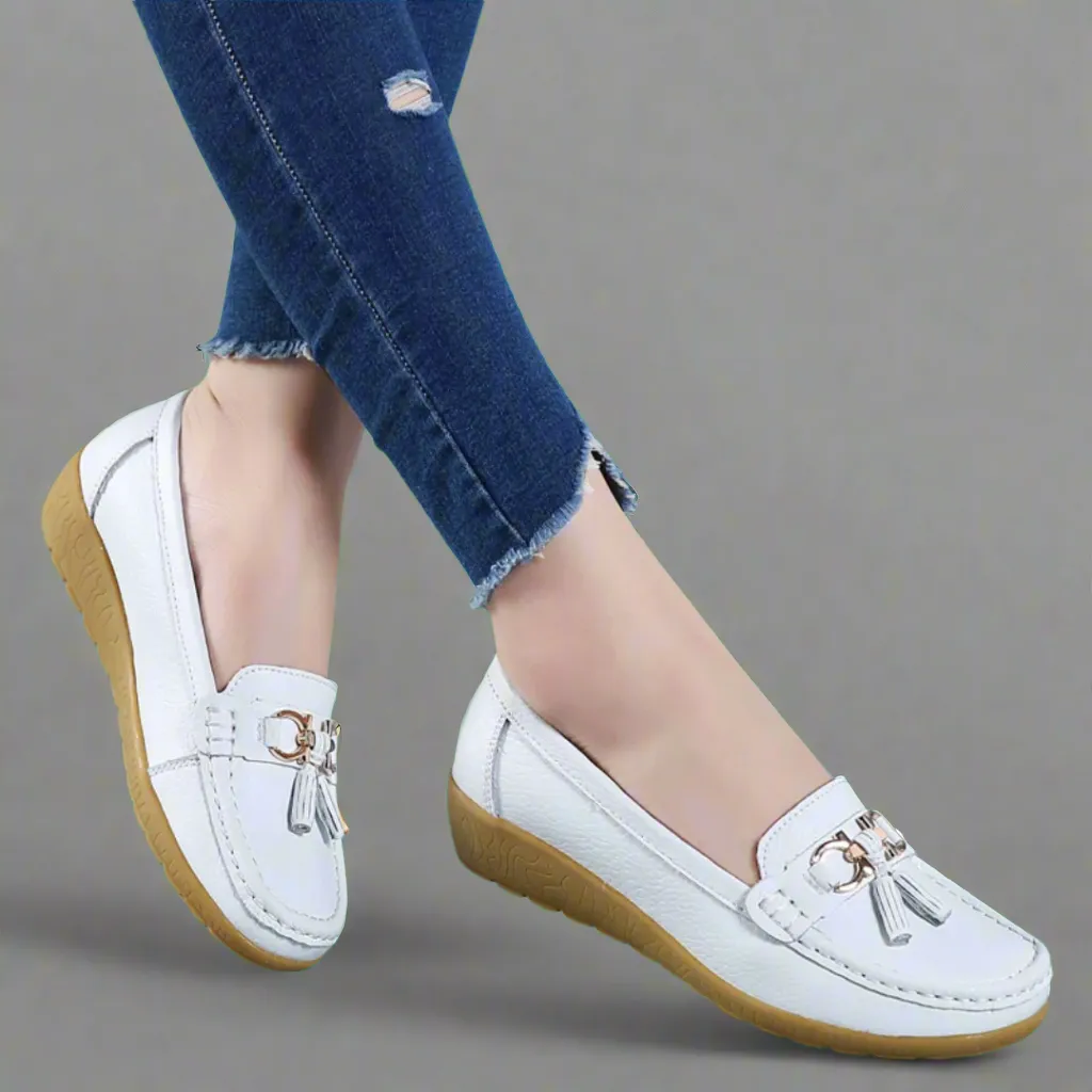 Adeltraut | Artisan-Made Cozy Leather Moccasins