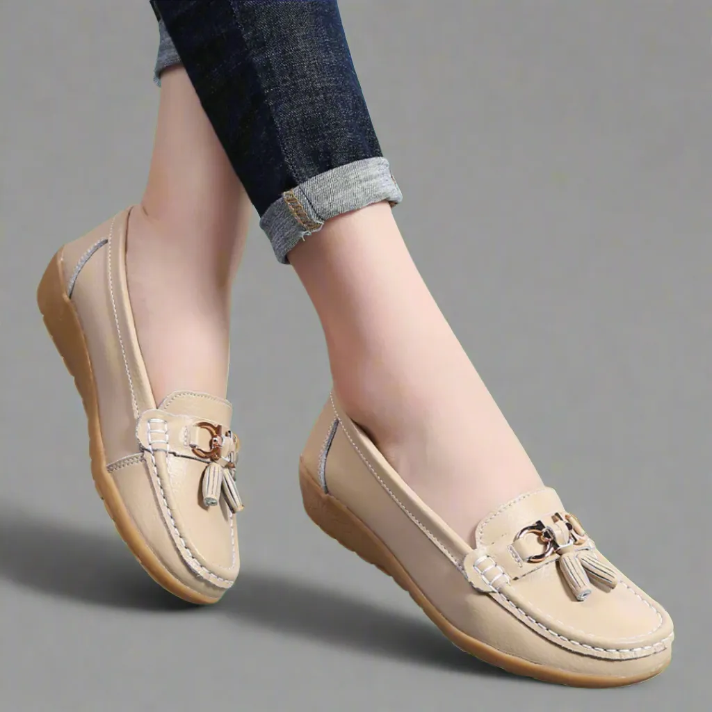 Adeltraut | Artisan-Made Cozy Leather Moccasins