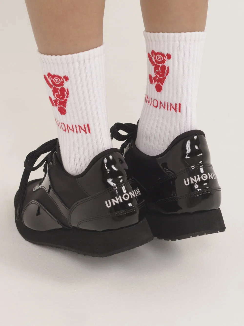 Black Satin Sneakers