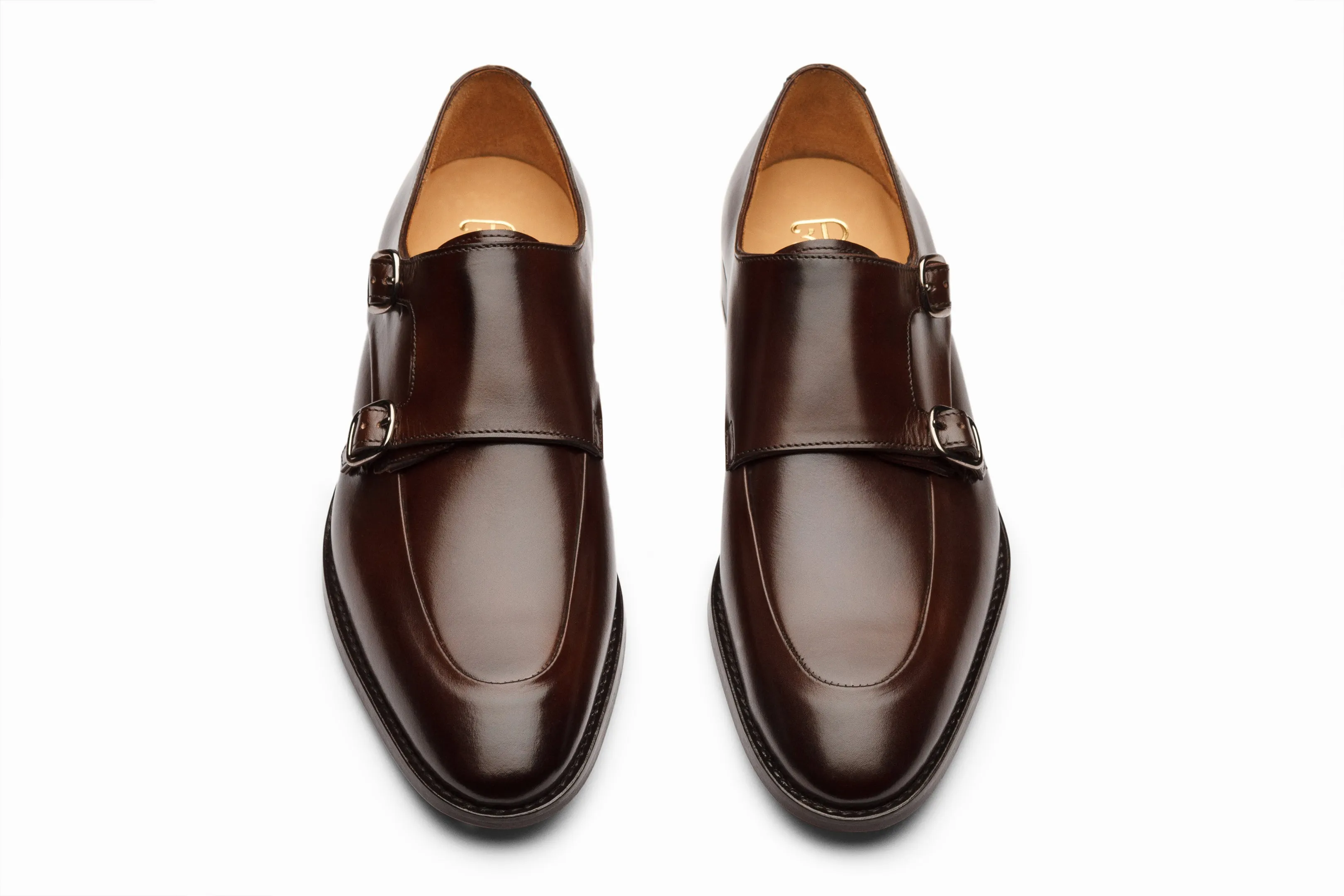Diplomat Double Monkstrap - Dark Brown