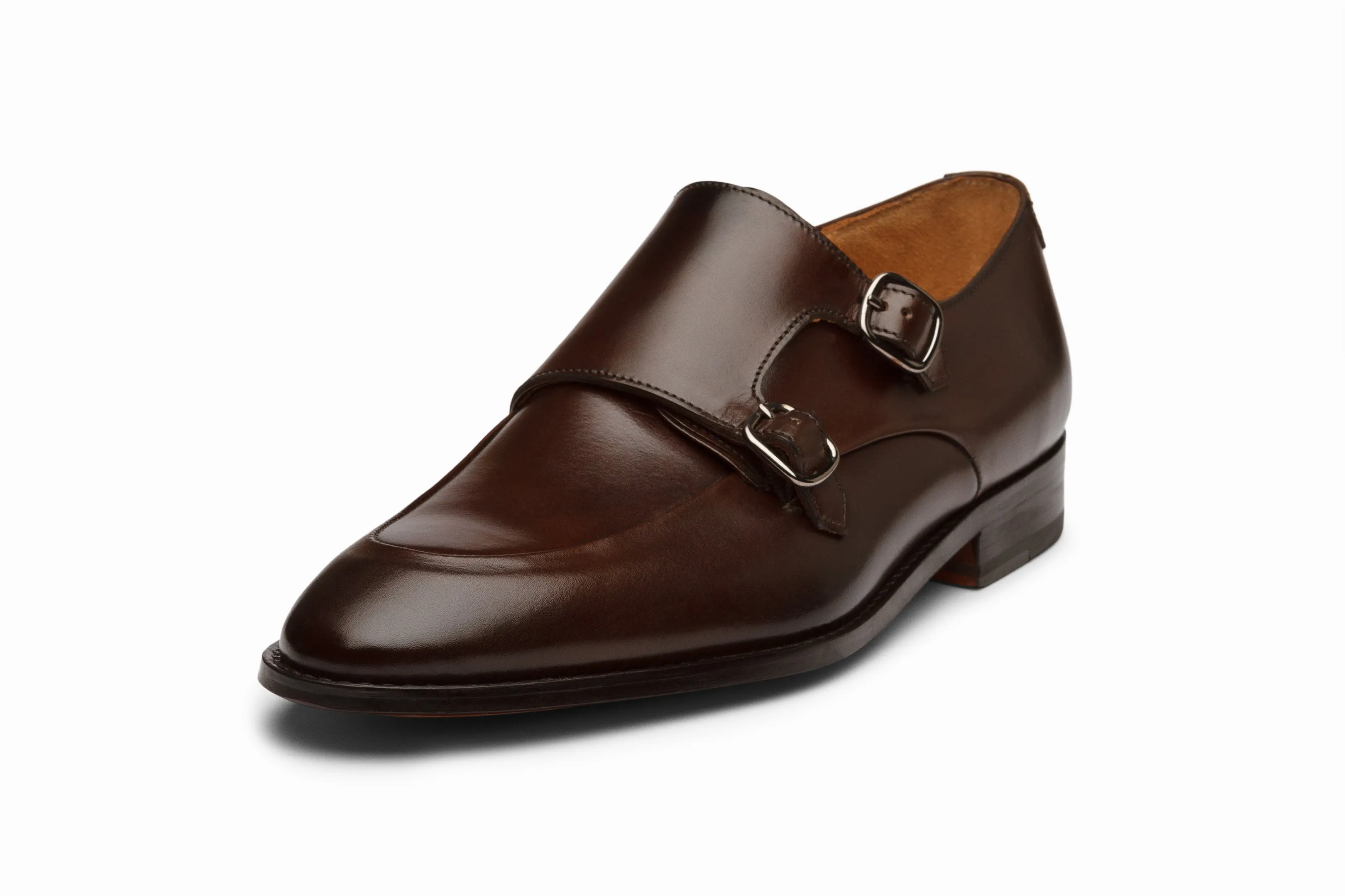 Diplomat Double Monkstrap - Dark Brown
