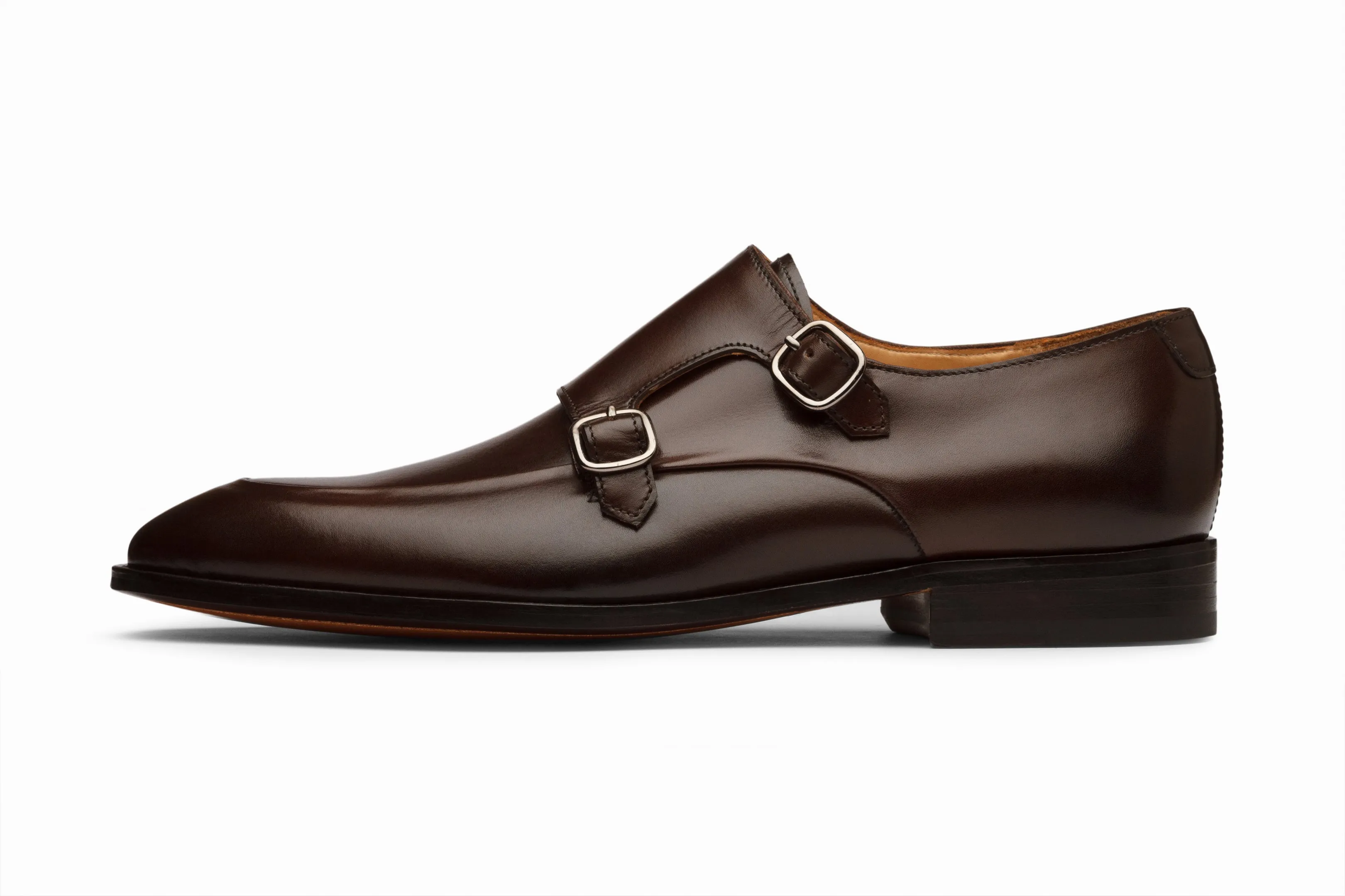 Diplomat Double Monkstrap - Dark Brown