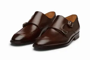 Diplomat Double Monkstrap - Dark Brown