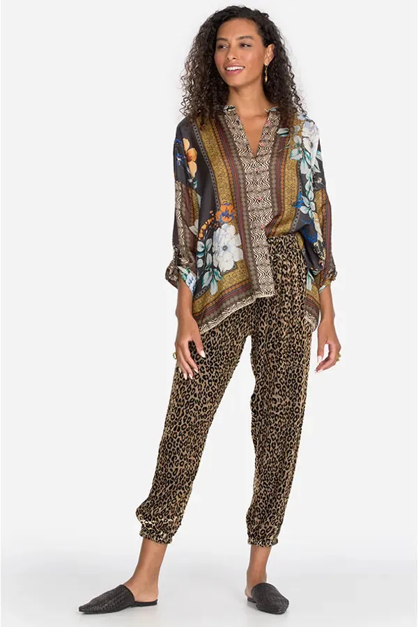 JOHNNY WAS PANTHERA VELVET MIX JOGGER