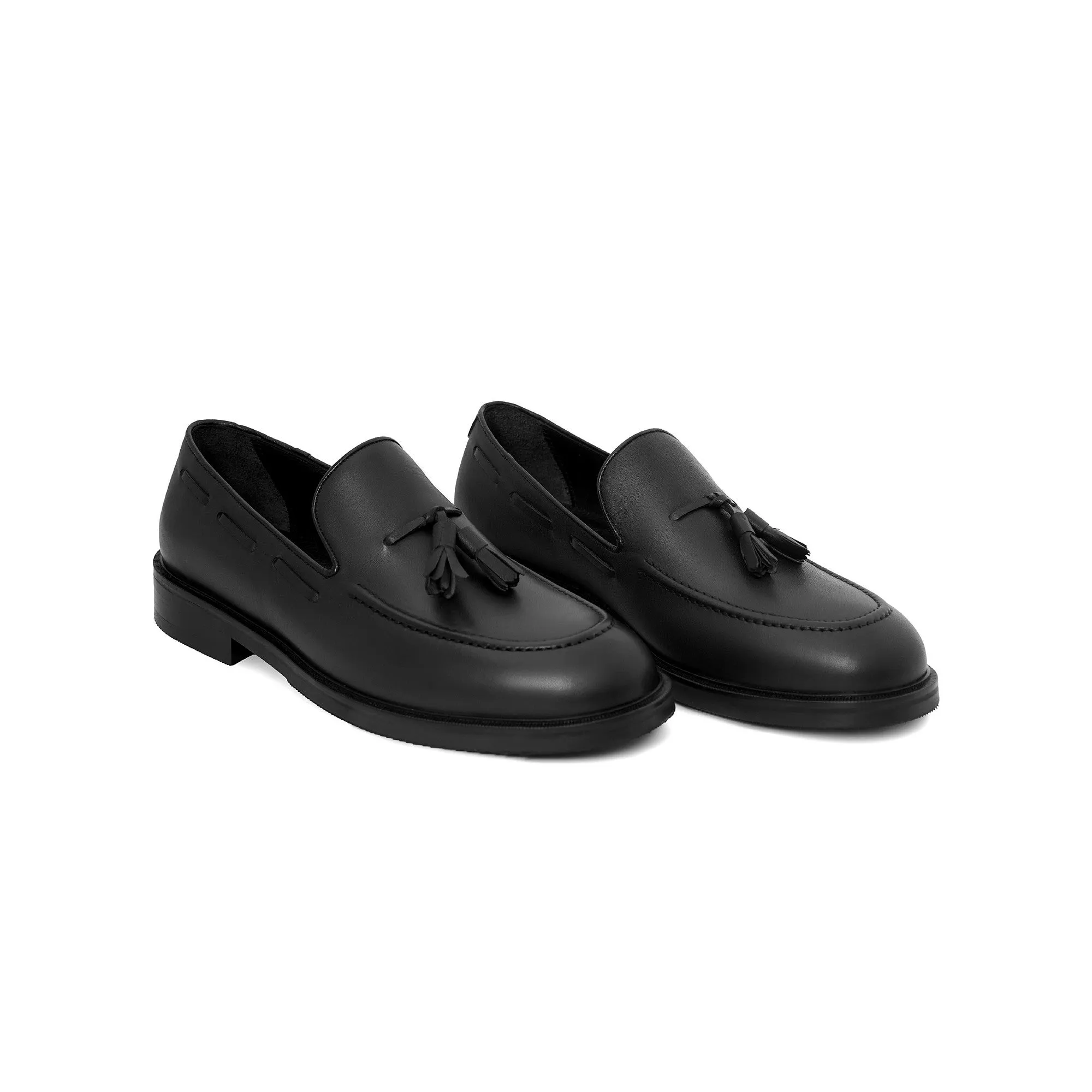 Men's Calf Leather Handmade Moccasin M7054