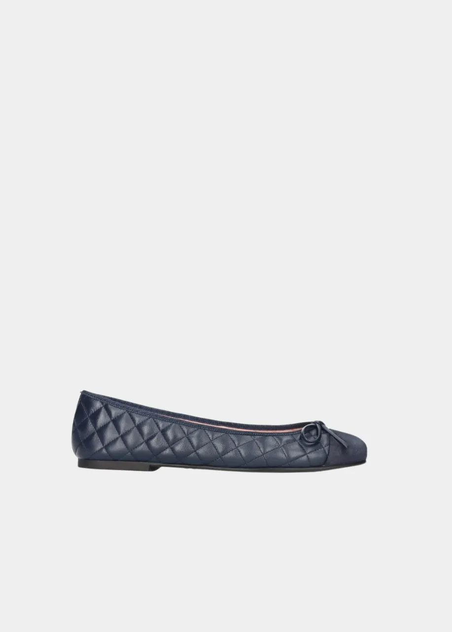 Pretty Ballerina - Plush Quilted Navy Blue