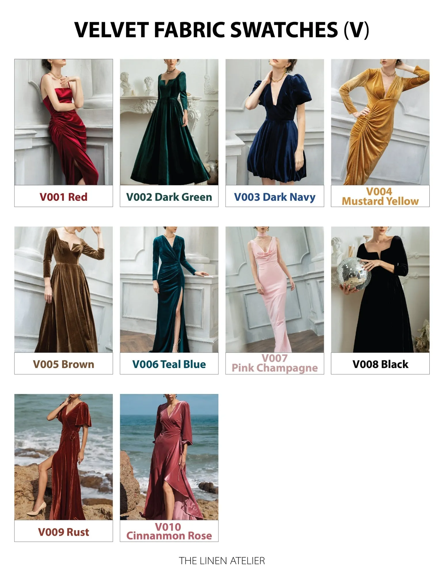 SIGNE Open Back Dark Green Velvet Dress