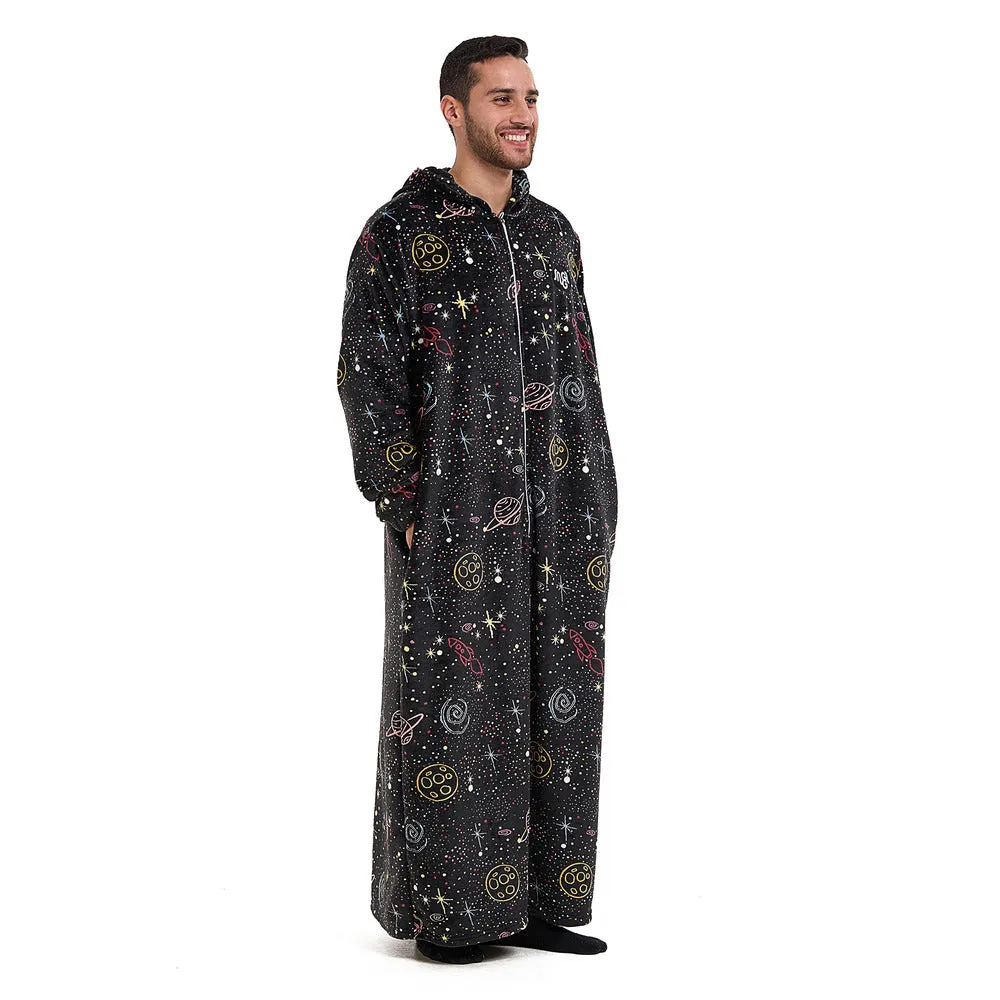 Snuggs Monk Wearable Blanket Black Space