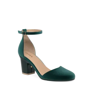 The Jocelyn - Forest Velvet 3 Block