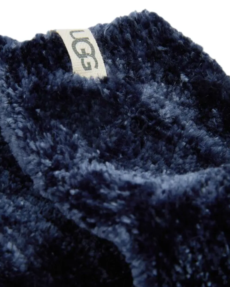 UGG Navy Leda Cozy Socks