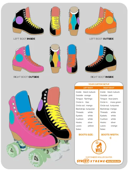 Wifa XTREME Custom MULTICOLOUR